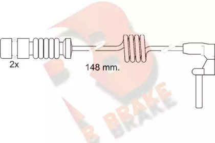 Контакт (R BRAKE: 610398RB)